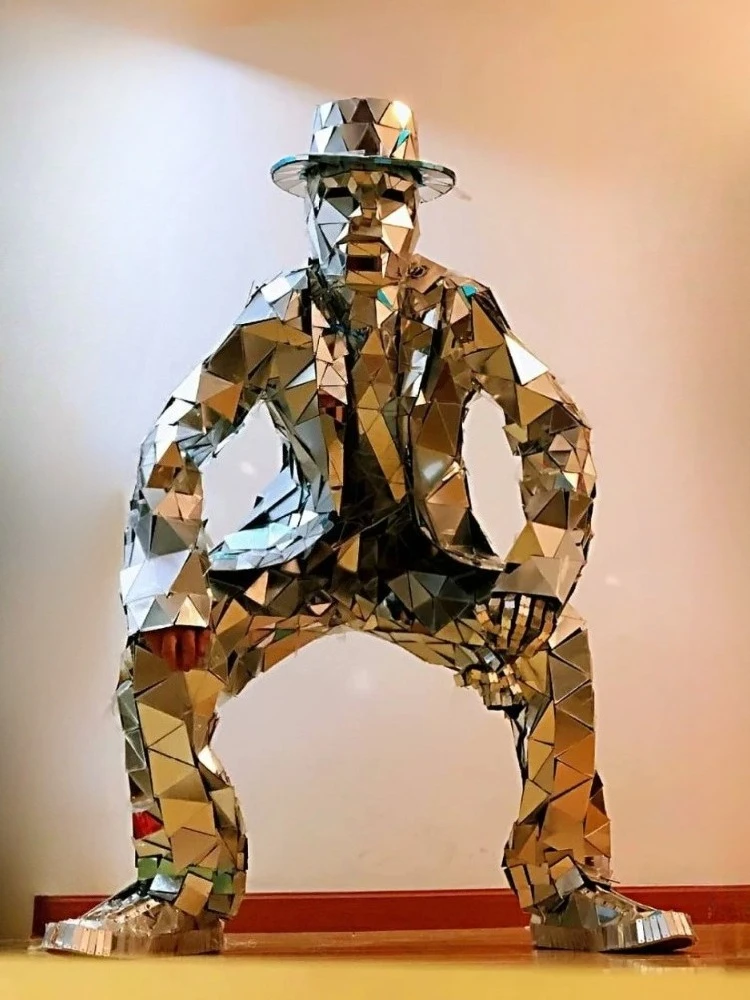 Mirror Man Costume Sliver glas - Event Party Dj avis et prix
