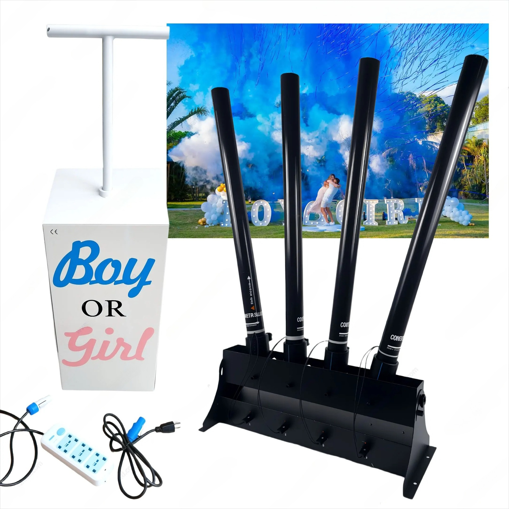 Baby Shower TNT Electronic Spr - Confetti Cannon Tube avis et prix