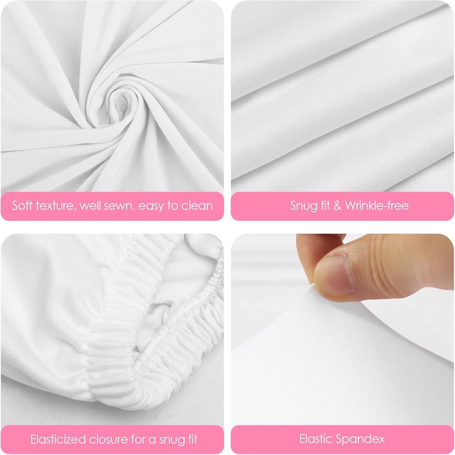 Yeele 1PCS/3PCS/5PCS White Cyl - Dessert Table Backdrop avis et prix