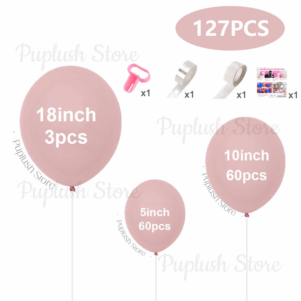 127Pcs Boho Dusty Pink Ballo G - Balloon Arch Kit avis et prix