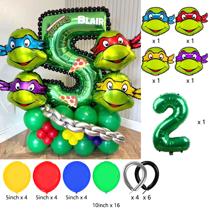 Ninja Turtles Themed Balloon A - Balloon Arch Kit avis et prix