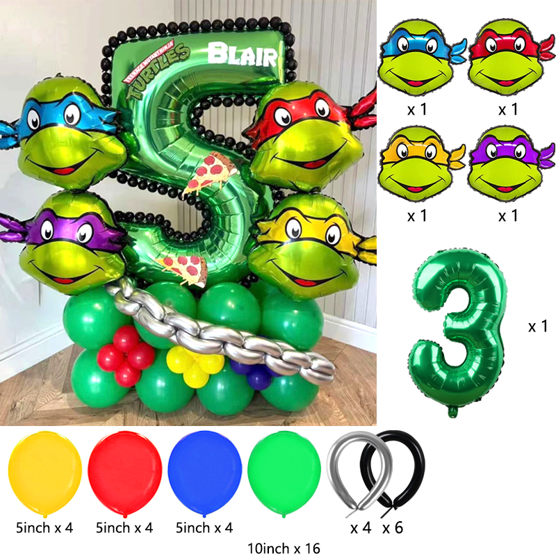 Ninja Turtles Themed Balloon A - Balloon Arch Kit avis et prix