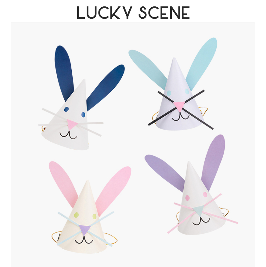 Bunny Ears Birthday Hat Cute B - Party Hat Cone avis et prix