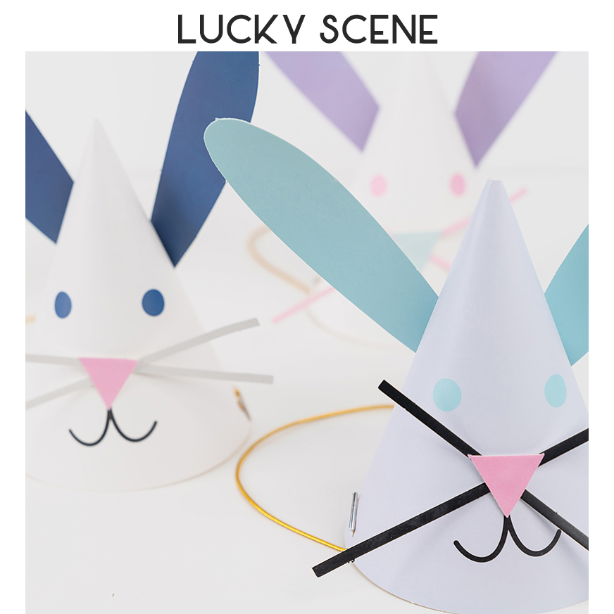 Bunny Ears Birthday Hat Cute B - Party Hat Cone avis et prix