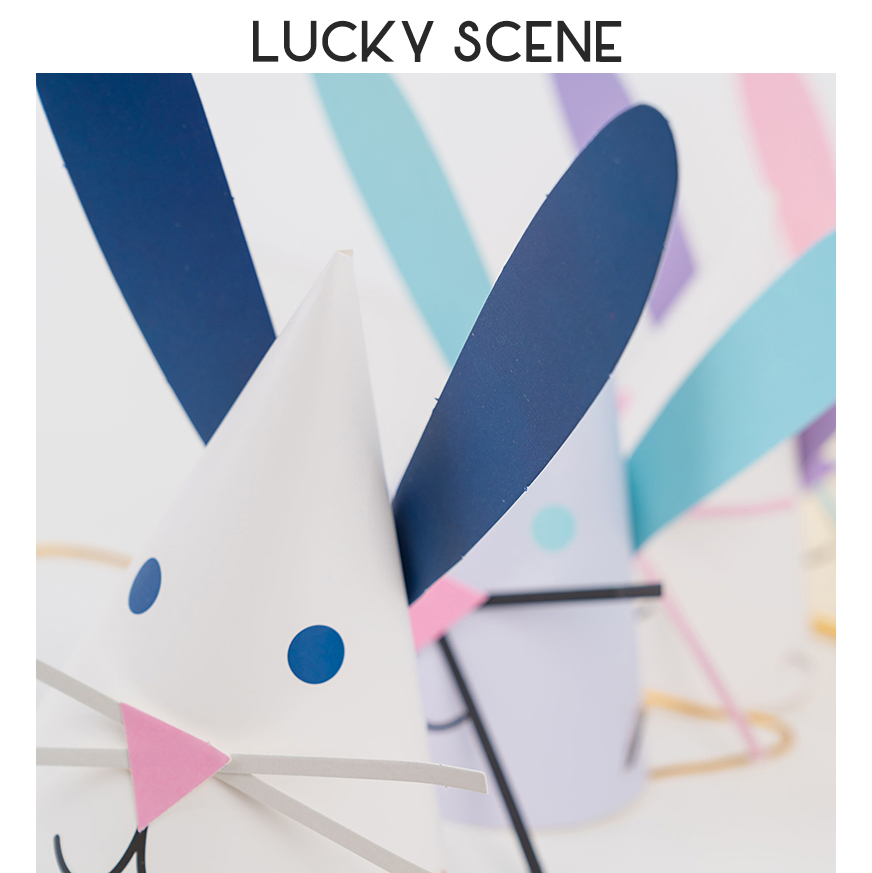 Bunny Ears Birthday Hat Cute B - Party Hat Cone avis et prix