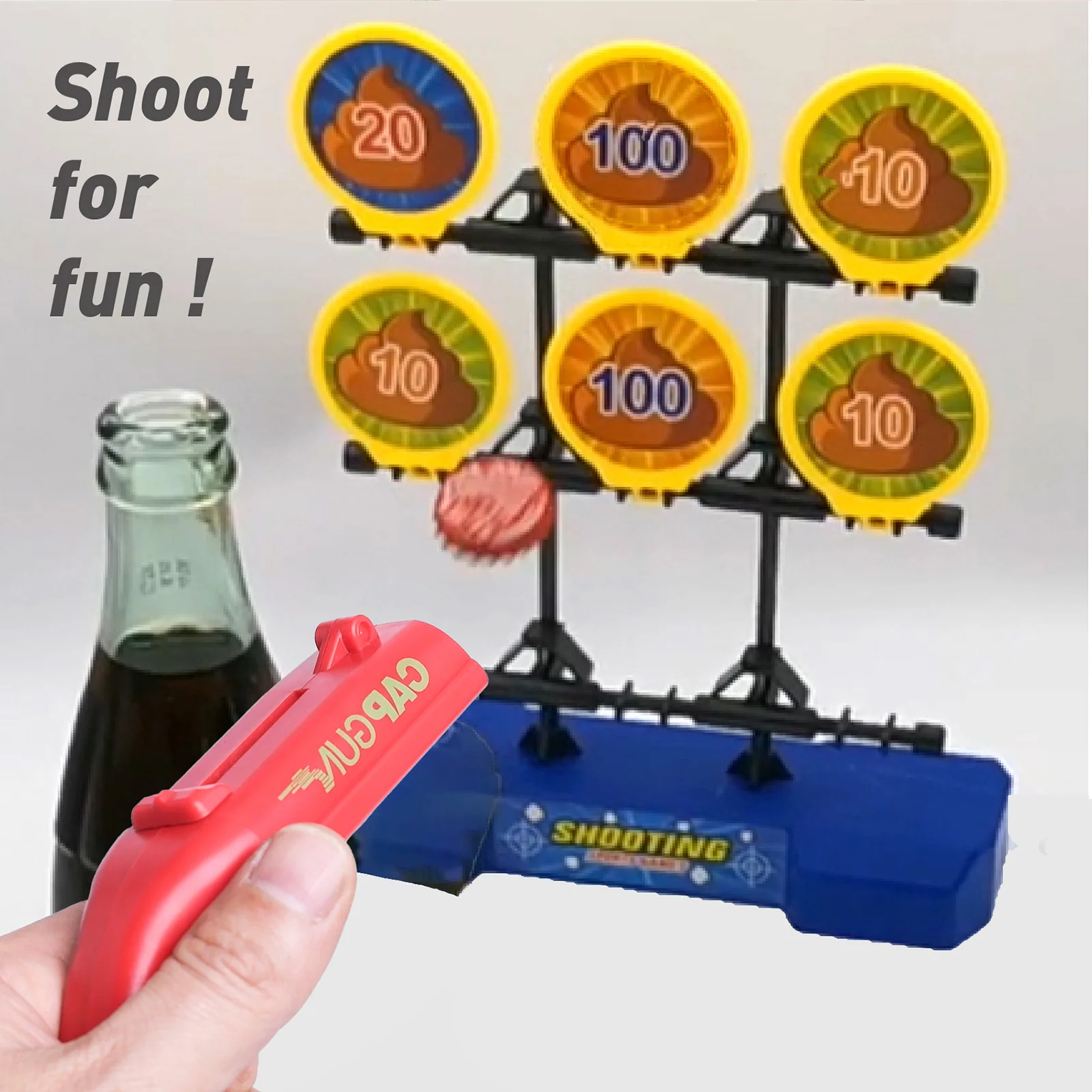 3PC Cap Gun Shooting Bottle Op - Event Launch Party avis et prix