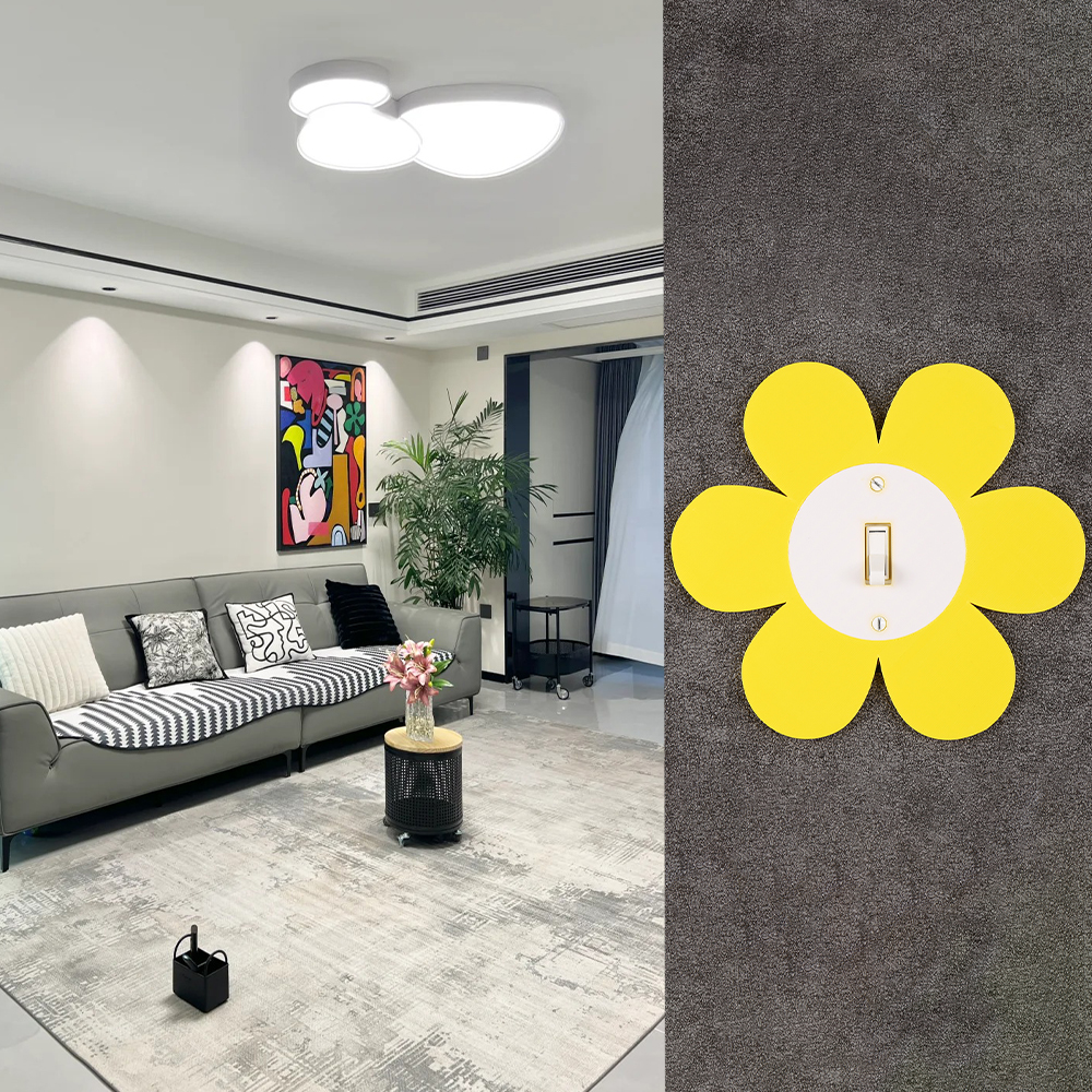 Cross-border Flower-shaped Swi - Flower Wall Panel avis et prix