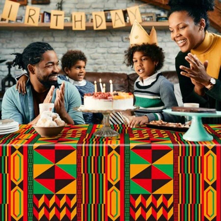 3 Packs African Print Disposab - Table Cloth Disposable avis et prix
