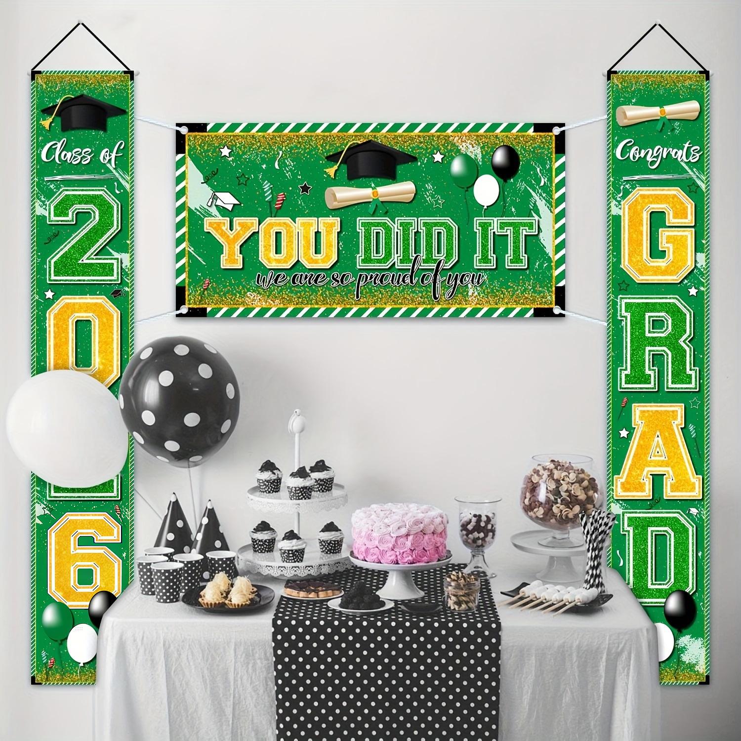 Congrat Class of 2026 Graduati - Party Banner Gold avis et prix