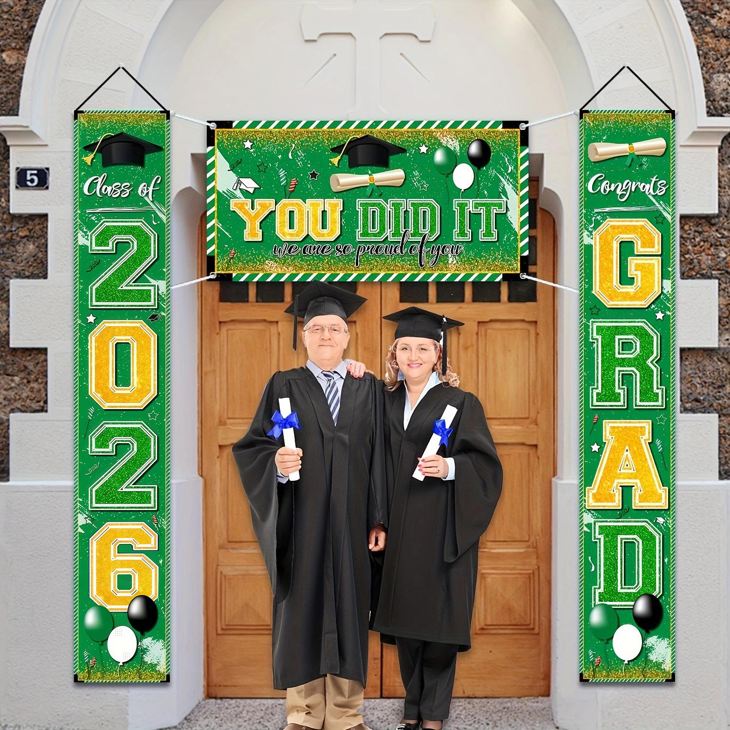 Congrat Class of 2026 Graduati - Party Banner Gold avis et prix