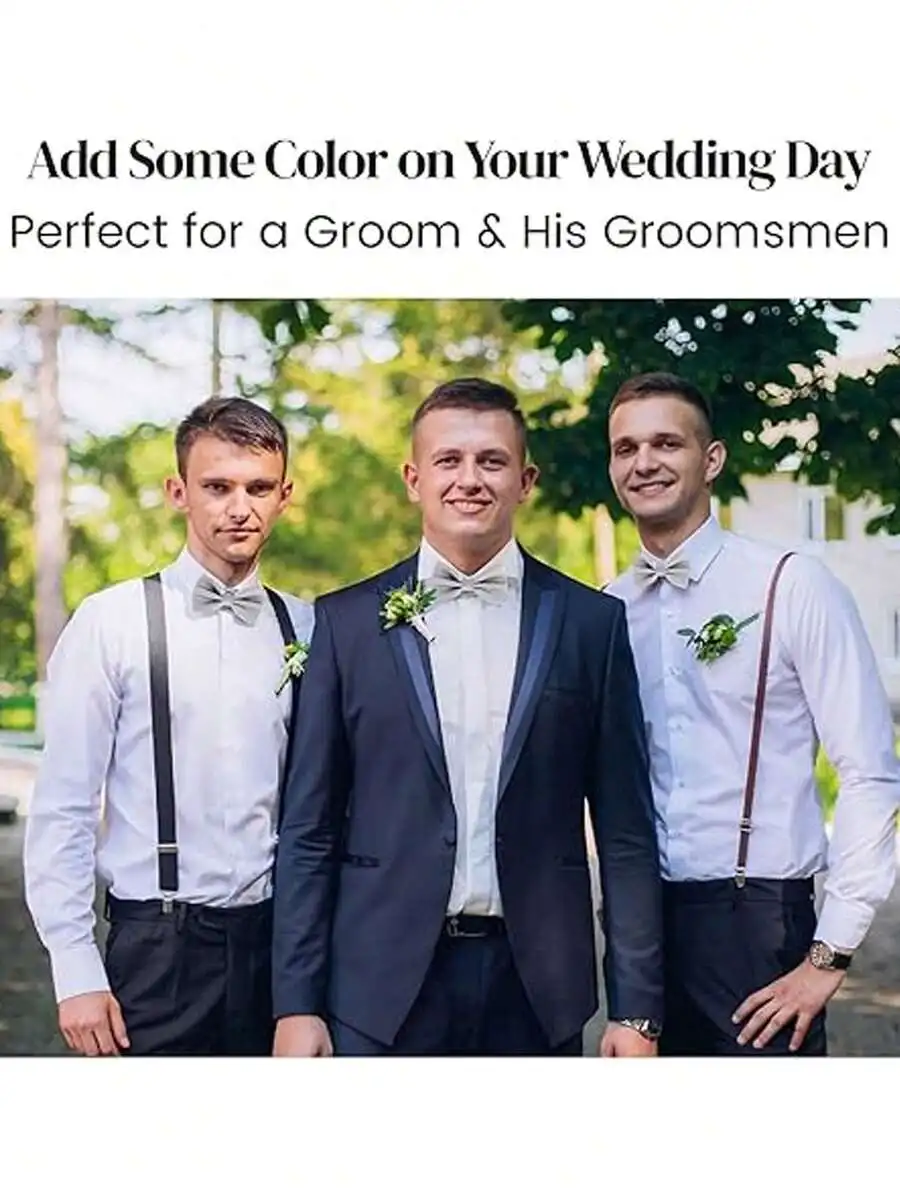 Mens Solid Color Satin Pre-Tie - Event & Party Supply Photos avis et prix