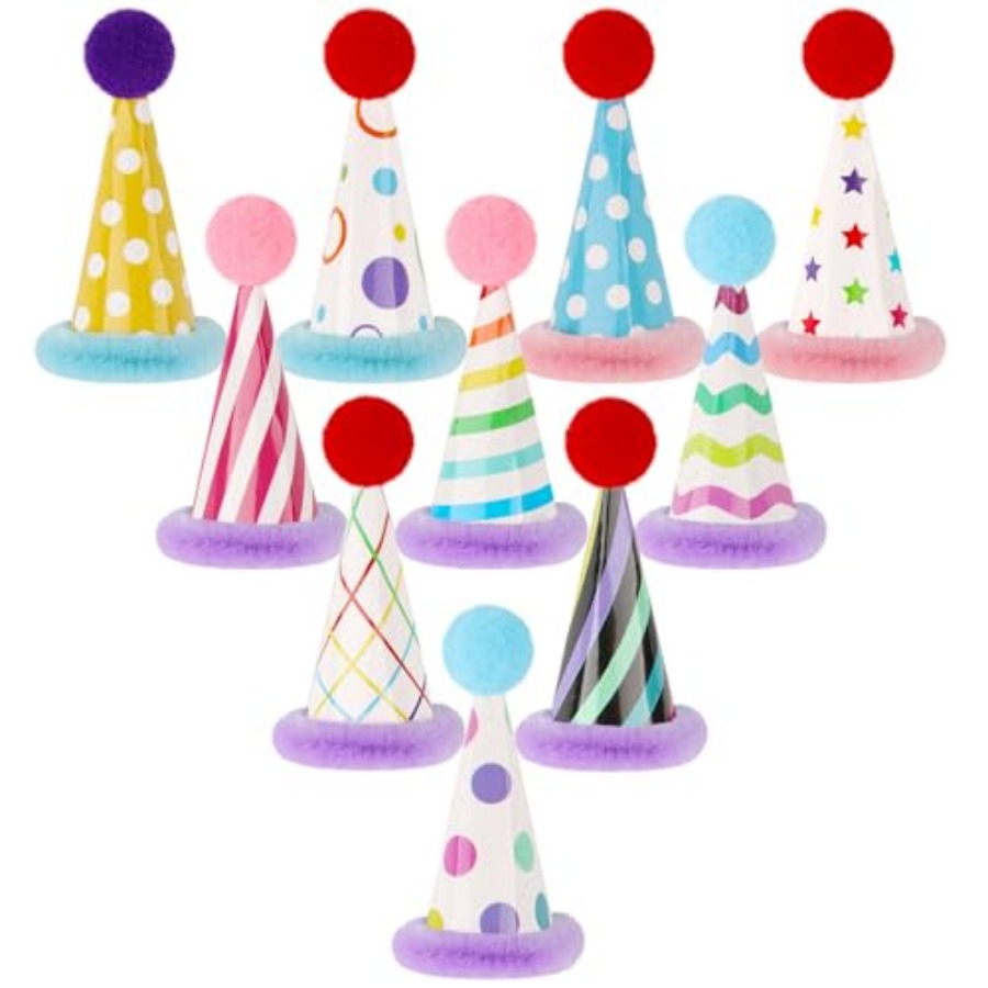 Mini Party Hats for Stuffed An - Party Hat Cone avis et prix