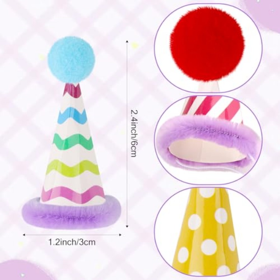 Mini Party Hats for Stuffed An - Party Hat Cone avis et prix