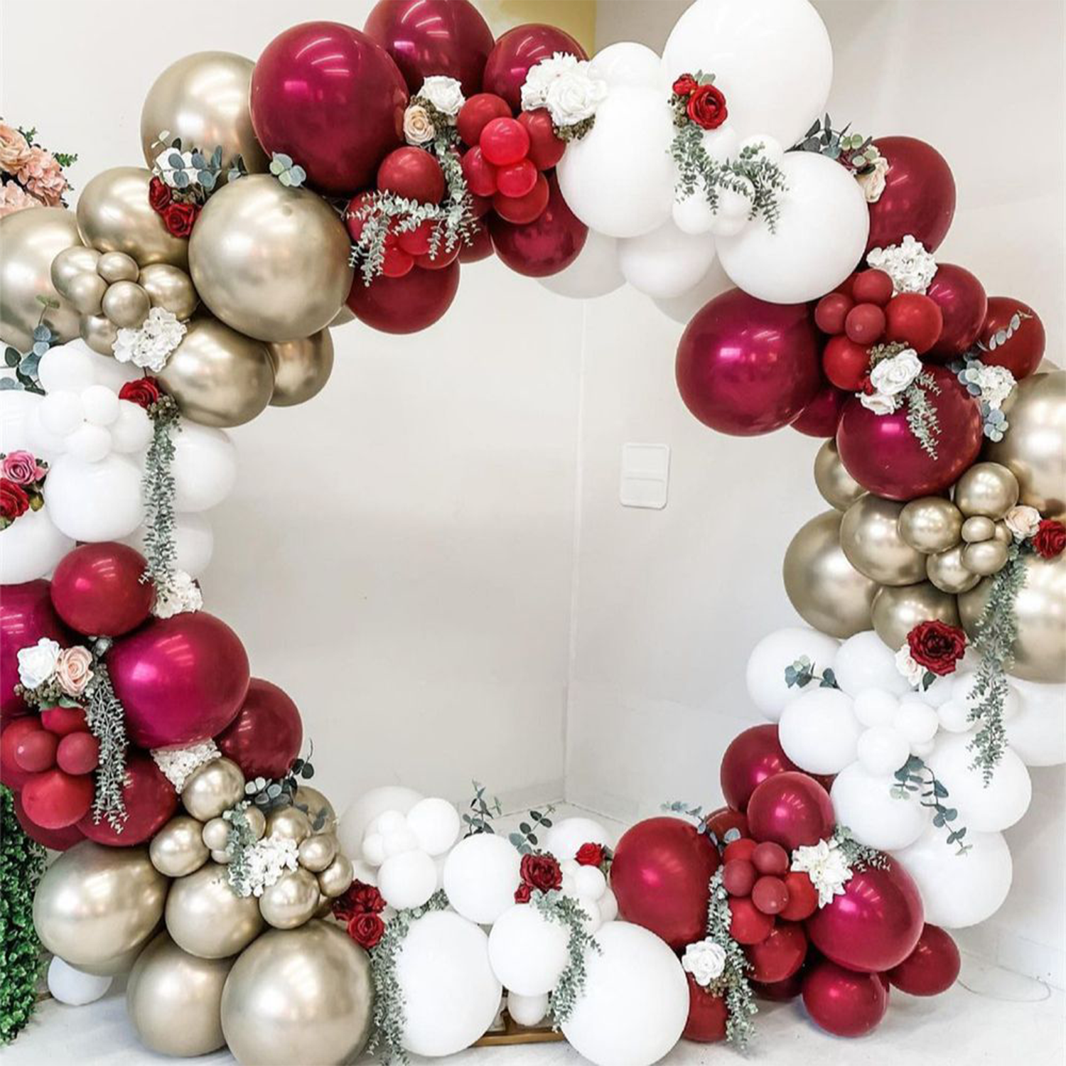 Garnet Balloon Set Garland Arc - Party Event Supplier avis et prix