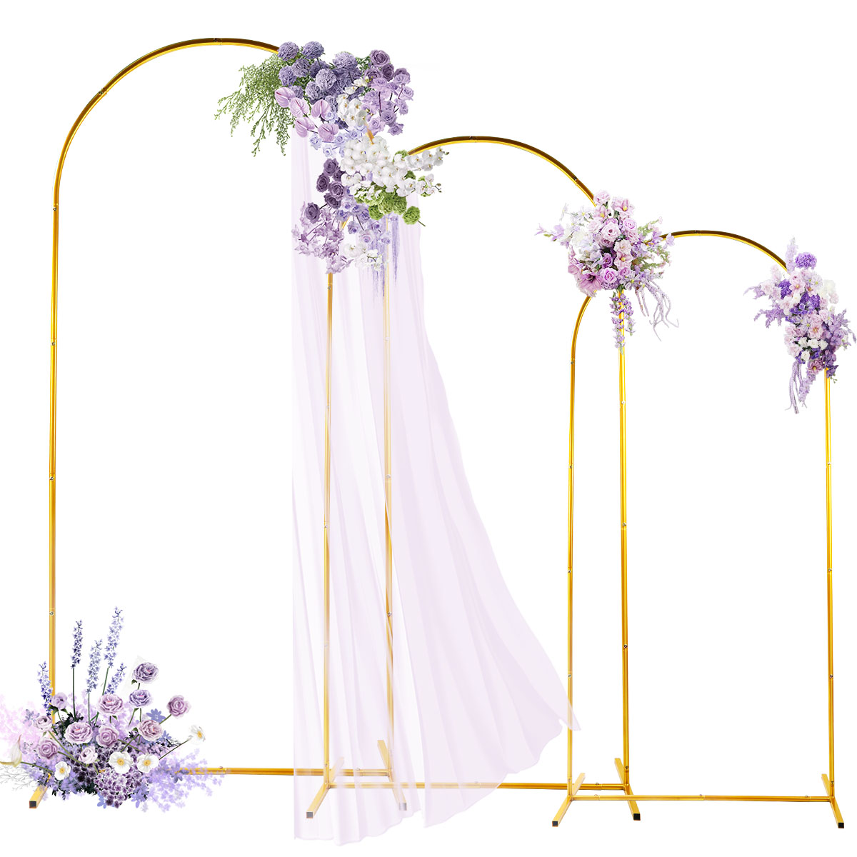 3Pack Golden Metal Arch Kits,  - Balloon Arch Kit avis et prix