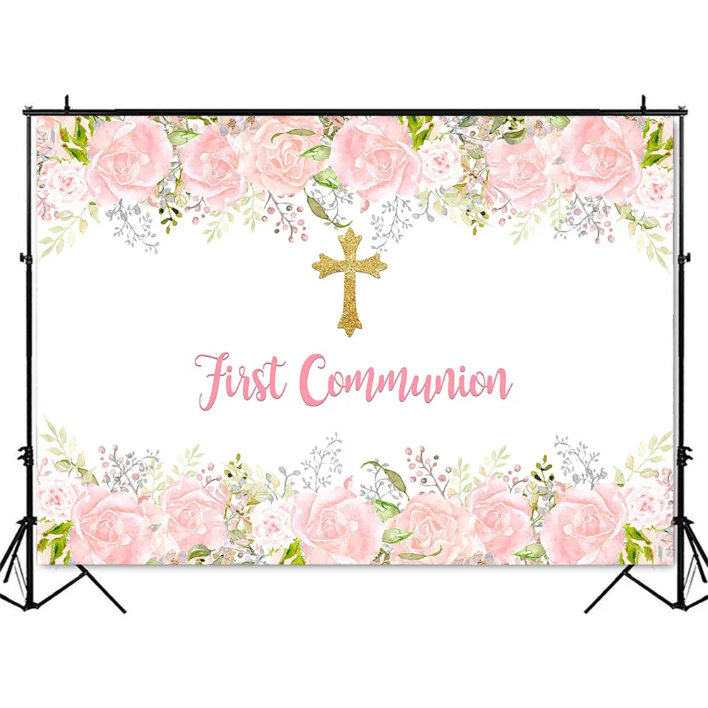 First Holy Communion Birthday  - Dessert Table Backdrop avis et prix