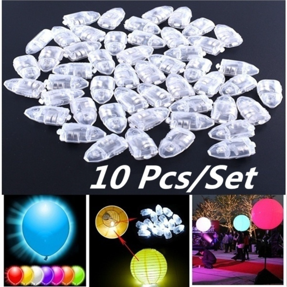 10 Pcs/set LED Balloon Lamp De - Led Balloon Light avis et prix