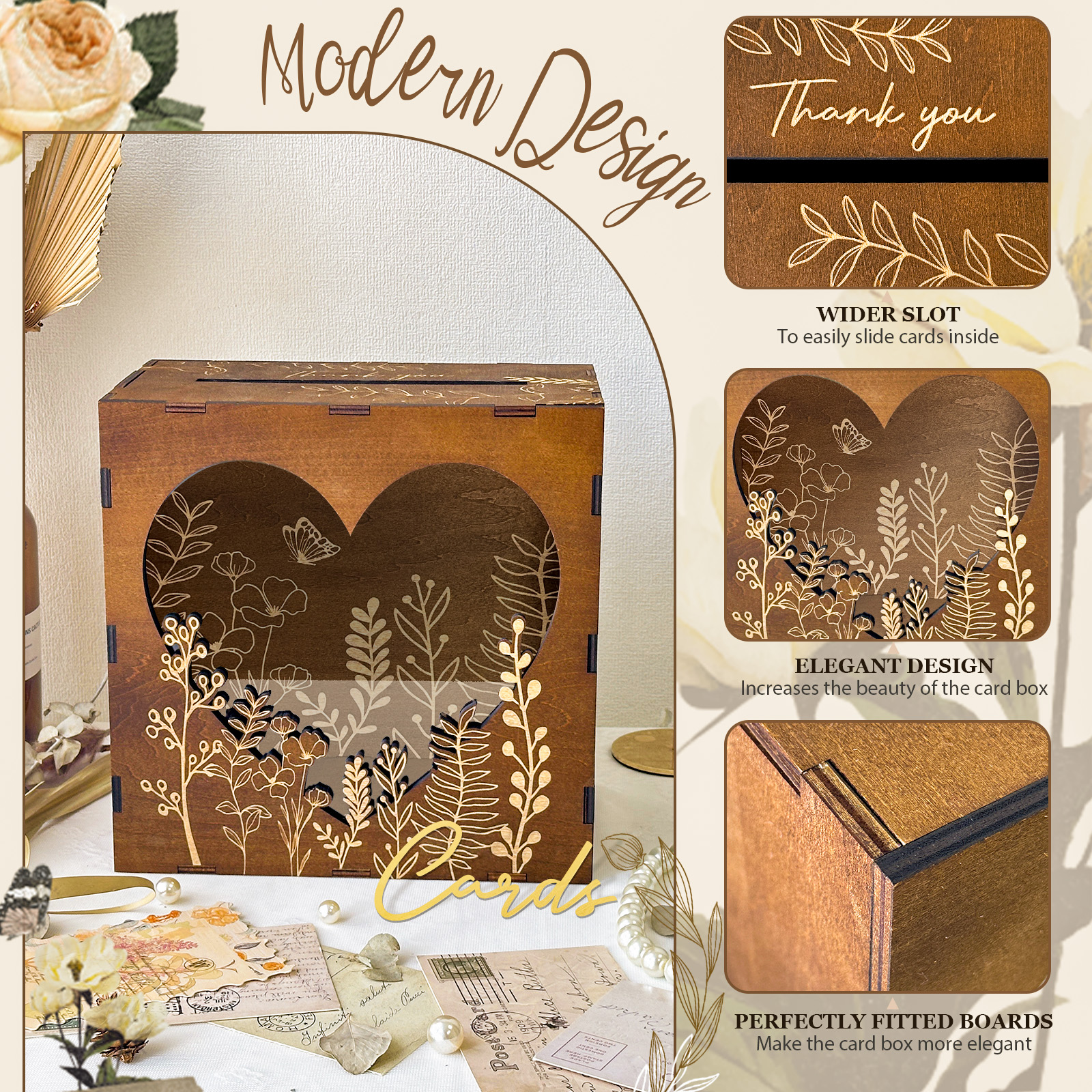 OurWarm Heart Window Card Box, - Event Party Box avis et prix